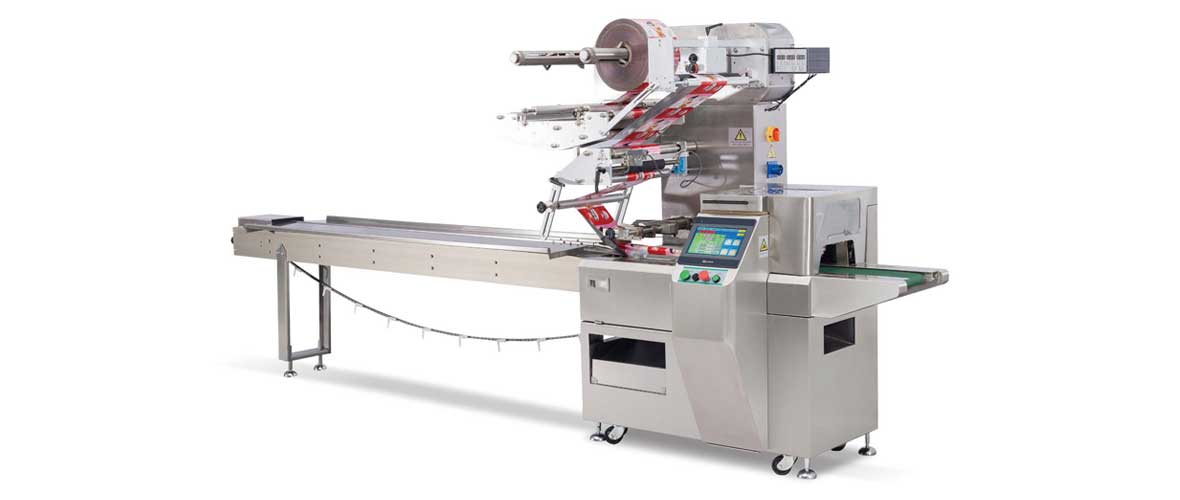 Automatic Chocolate Bar Flow Packaging System with Depanner