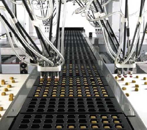 Automatic Robot Packaging Line for Biscuit