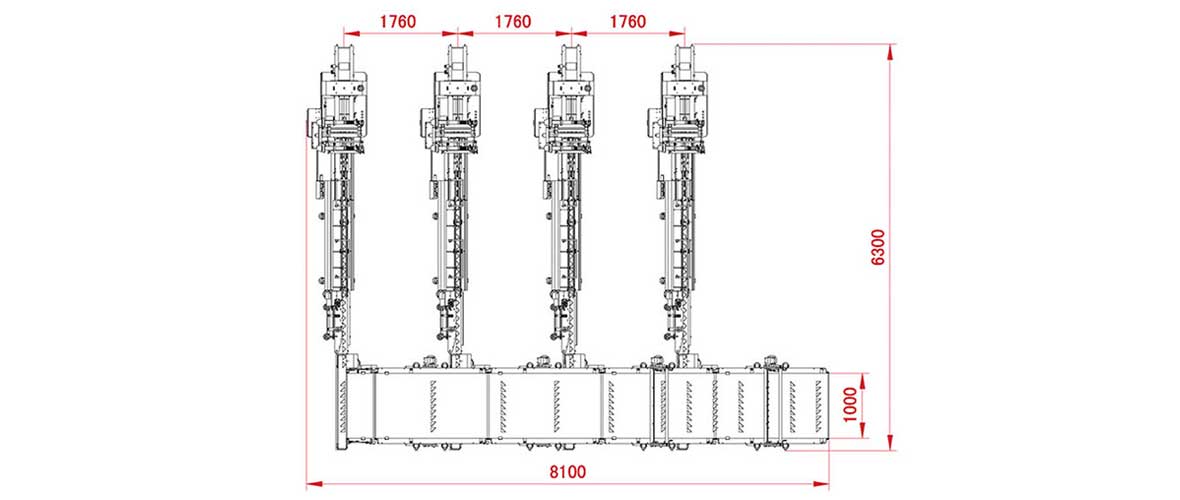 Automated Up Feeding Food Packaging System for Bakery Industry