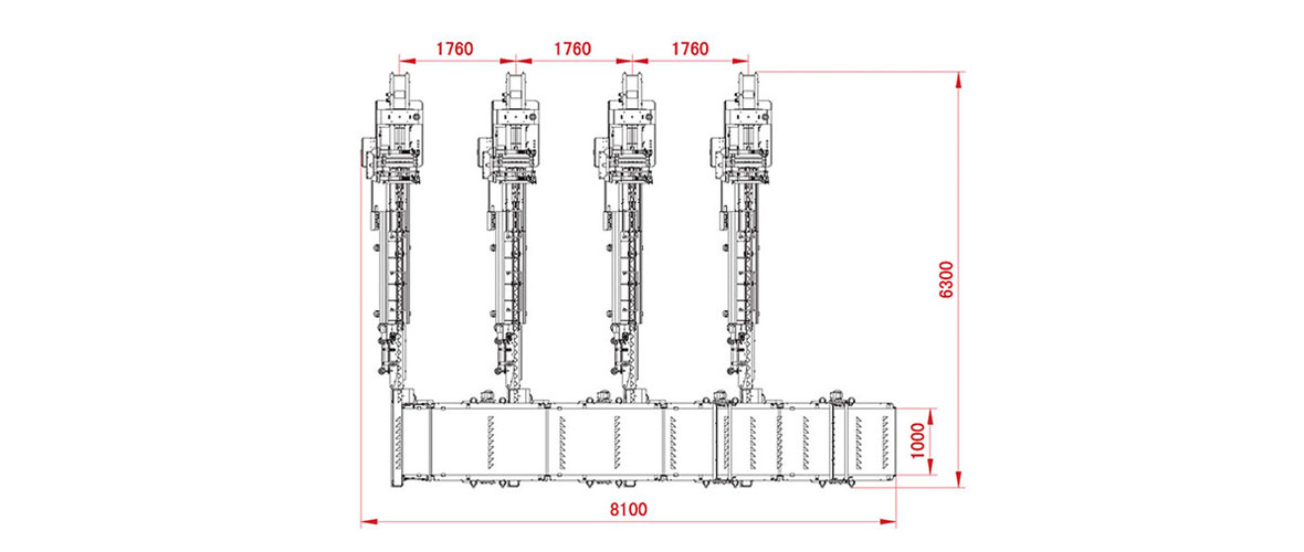 Automatic Cake Processing and Packaging Line