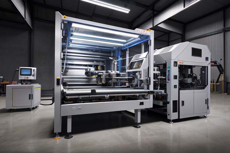 Cabbage flow packaging machine