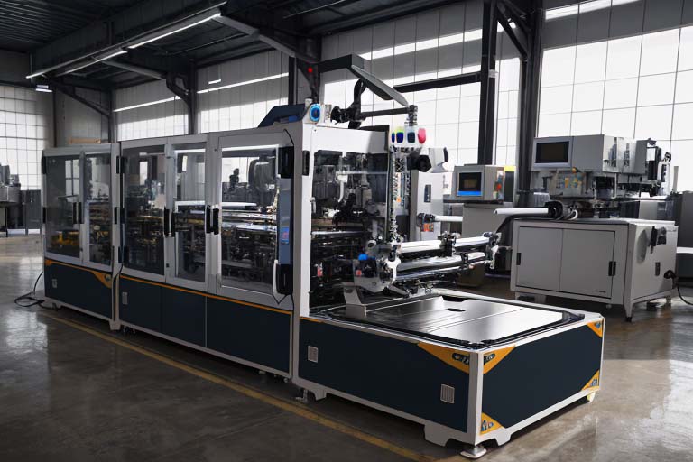 automatic box erector machine