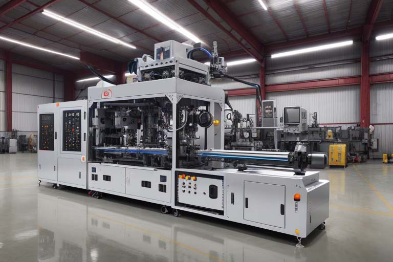 automatic packaging system using plc
