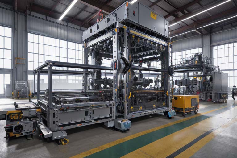 automatic pallet packaging system