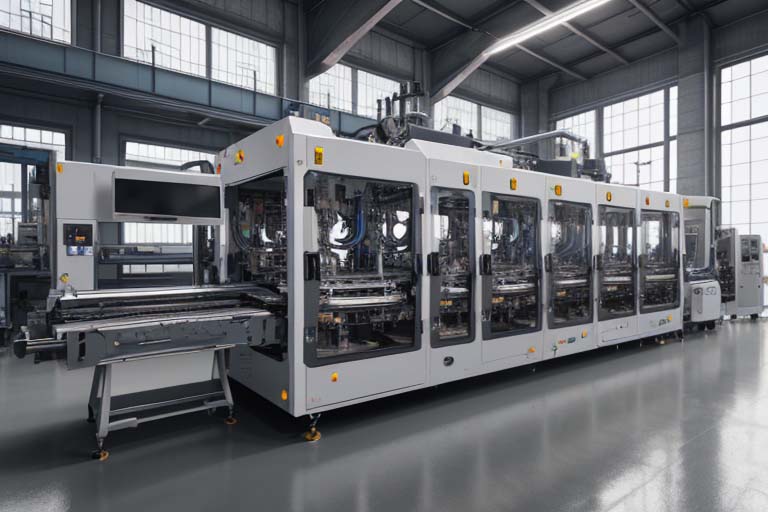 Layer cake packaging machinery