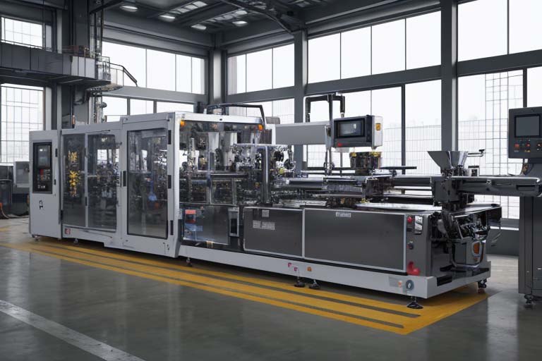 complex packaging machinery