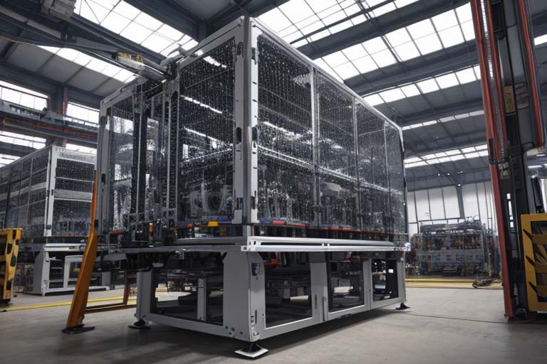 packaging equipment for glass wool line
