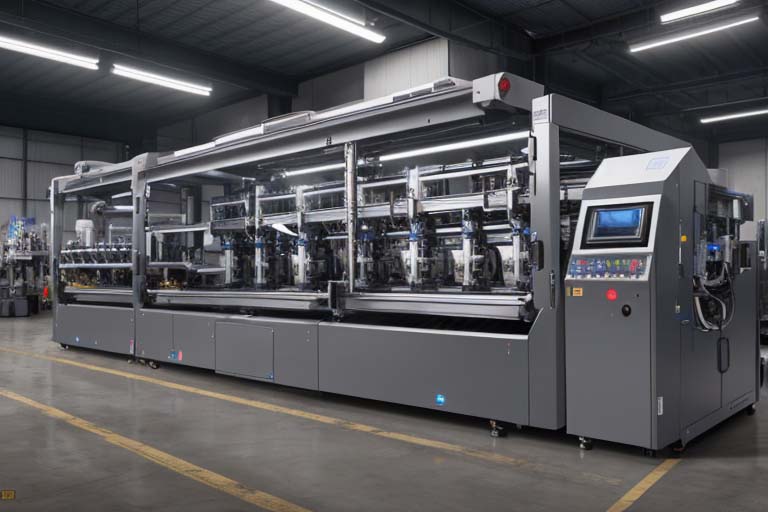 hamburger flow packaging machine