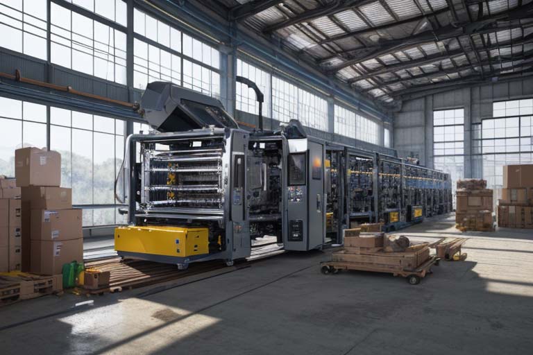 manufactures custom packaging machinery for the food industry