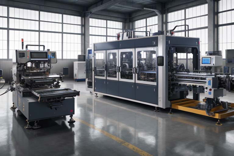 map packaging machine
