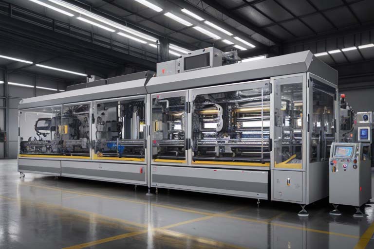 packaging machinery for single-portion packets