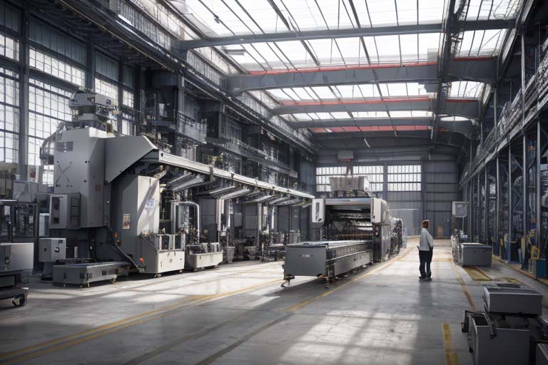 manufacture of packaging machinery for single-portion packets