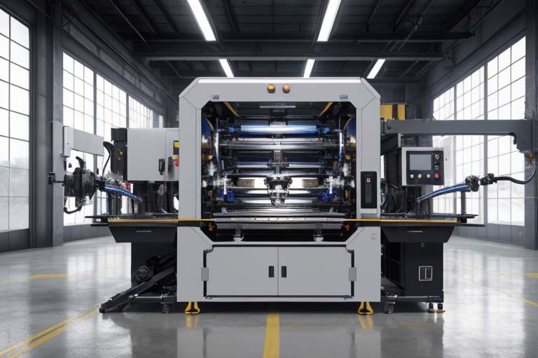 packaging machinery for packets for cosmetic sector