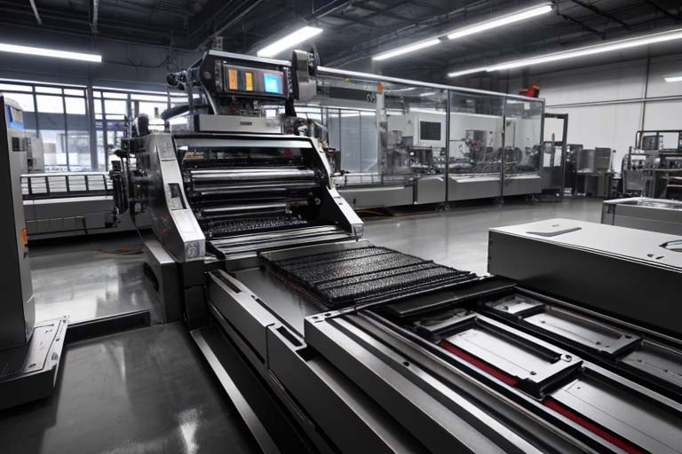 packaging machinery for shelves