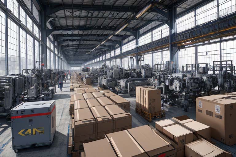 packaging system for rock wool lines