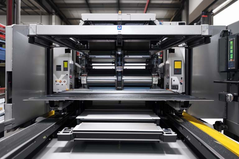 packaging system for glass wool line